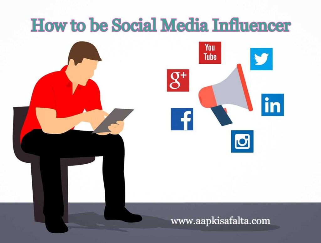 how to be social media influencer